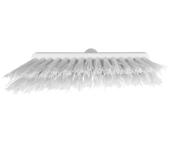 Fejekost, hvid, PPpolyesterrustfrit stål, 29 cm, meget stive børstehår, Vikan 29145.webp
