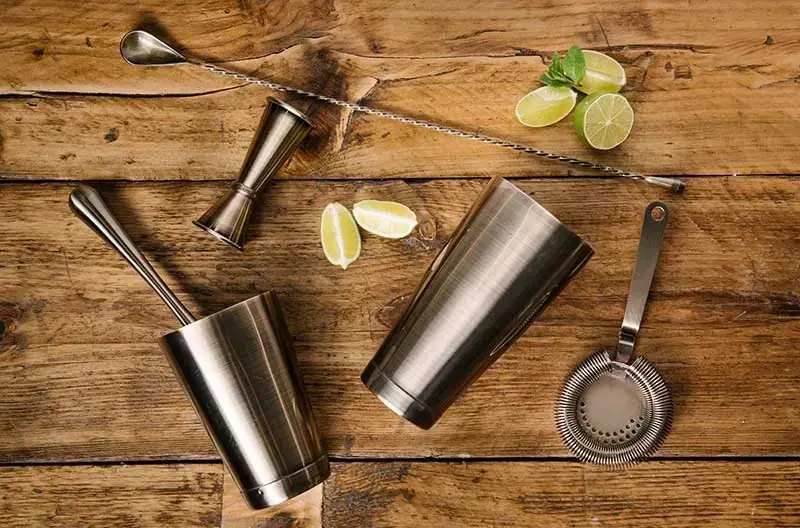 Hudson Cocktail Spoon Stainless Steel 450mm.webp