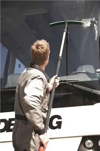 Håndskraber, Wipe-N-Shine, 450 mm, sort, Vikan 707952.webp