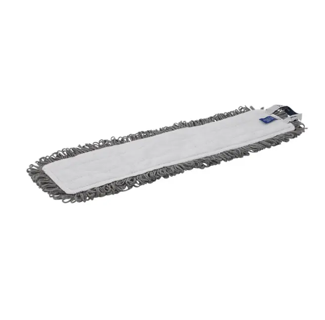 Wet skrubmoppe, Hook & Loop, 40 cm, grå, Vikan 548240.webp