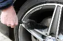 Fælgbørste, Ø65 mm, 325 mm, blød, sort, Vikan 525052.webp