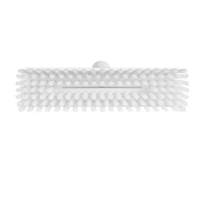 Vægvaskebørste med vandgennemløb, 270 mm, medium, hvid, Vikan 70435.webp