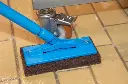 Skurepad, stiv, 245 mm, stiv, brun, Vikan 5523.webp