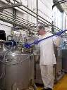 Ultra hygiejnisk skaft, Ø32 mm, 1500 mm, sort, Vikan 29629.webp
