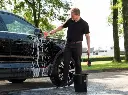 Alufælgbørste, stor, Ø105 mm, 425 mm, blød, sort, Vikan 525652.webp