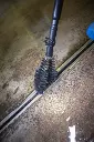 Gulvafløbsbørste, 275 mm, stiv, sort, Vikan 53619.webp