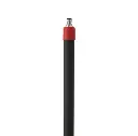 Aluminium teleskopskaft med vandgennemløb, click kobling (C), 1060–1600 mm, Ø32 mm, sort, Vikan 297152C.webp