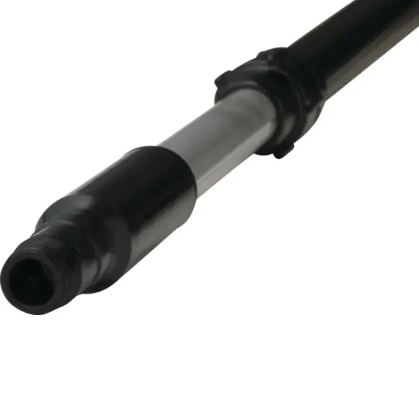Aluminium teleskopskaft med vandgennemløb, click kobling (C), 1060–1600 mm, Ø32 mm, sort, Vikan 297152C.webp