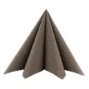 Middagsserviet, 14 fold, 40x40cm, mocca, airlaid.webp