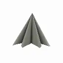 Middagsserviet, 1-4 fold, 40x40cm, grå, airlaid.webp