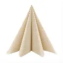 Middagsserviet, 1-4 fold, 40x40cm, creme, airlaid.webp