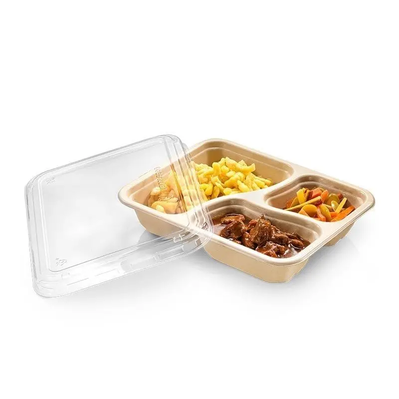 Låg PLA, 227x178mm, til transportbakke Menu, glasklar med antidug.webp