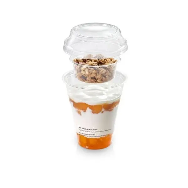 Plastikkrus, 300ml, 12oz, Ø9,6cm, PLA, printet SUP, glasklar, Naturesse.webp