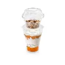 Plastikkrus, 300ml, 12oz, Ø9,6cm, PLA, printet SUP, glasklar, Naturesse.webp