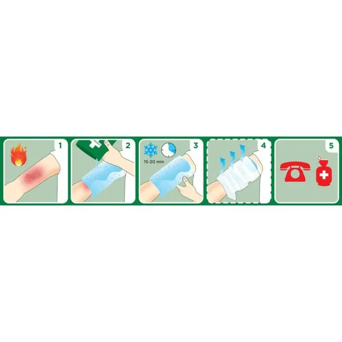 Brandsårsforbinding, Medium, 20x20cm, 51011015, Cederroth.webp
