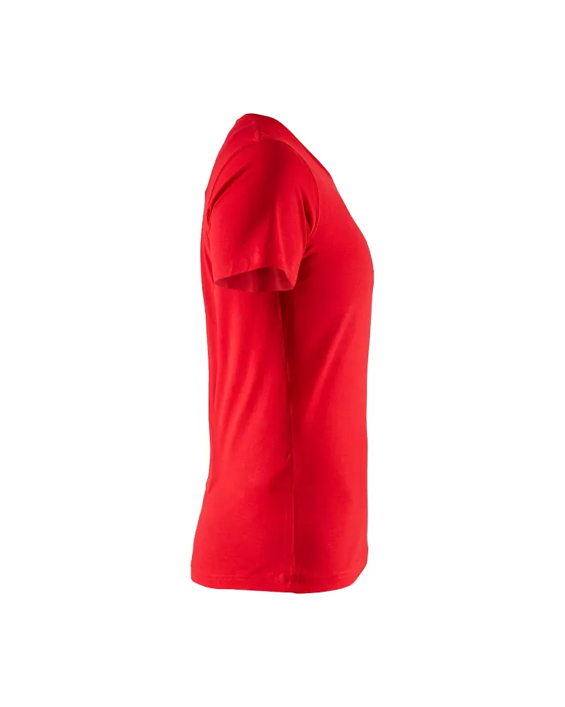 Blåkläder rød dame t-shirt 333410425600.webp
