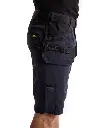 Service Shorts med sømlommer, Mørk MarineblåSort, Blåkläder.webp