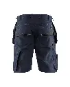 Service Shorts med sømlommer, Mørk MarineblåSort, Blåkläder.webp