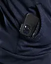 Hættetrøje full-zip, i farven Mørk Marineblåsort, Blåkläder.webp