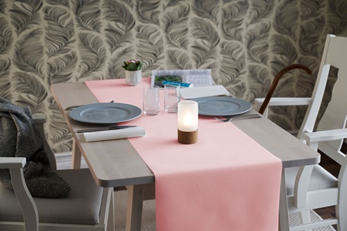 Rulledug, TETE A TET, Dunicel, 0,4x24m, MELLOW ROSE, (4 stk.)