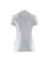Dame Poloshirt, hvid, Blåkläder.webp