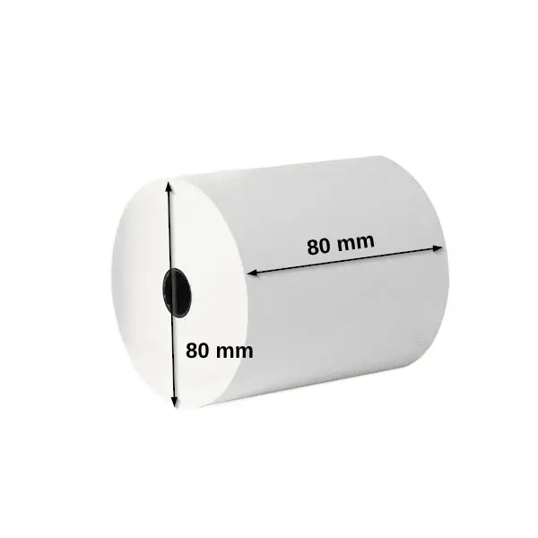 Bonrulle til kasseapparat, 80x80x12mm.webp