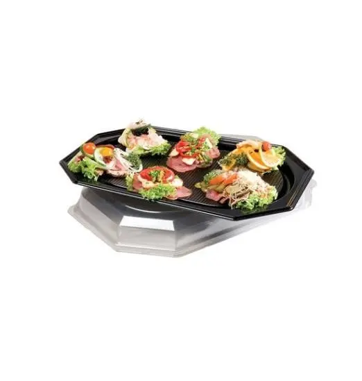 Serveringsfad, 54x36x3cm, sort, RPET, stor.webp