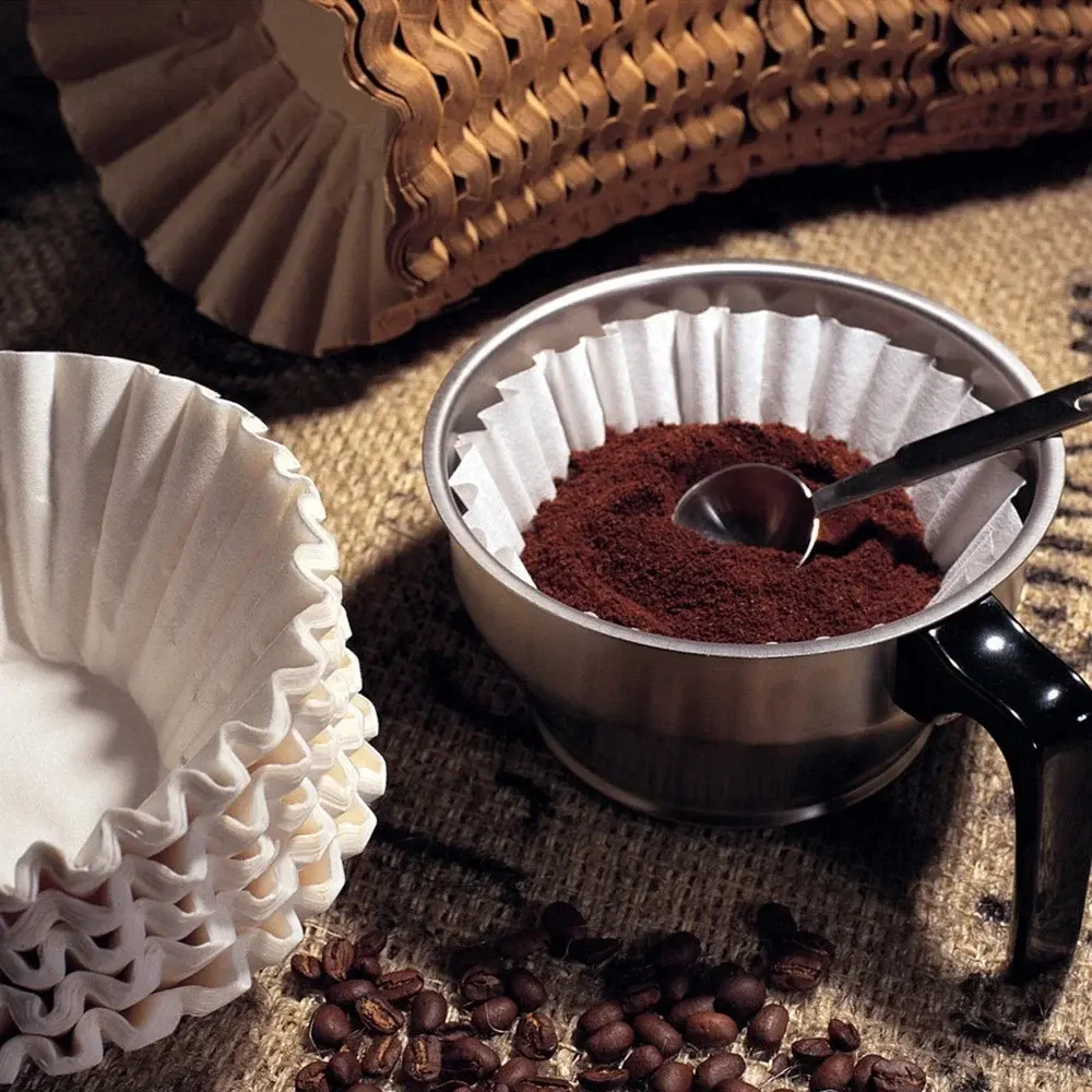 Kaffefilter, filterpapir, 250 110, bleget, 4 pakker.webp