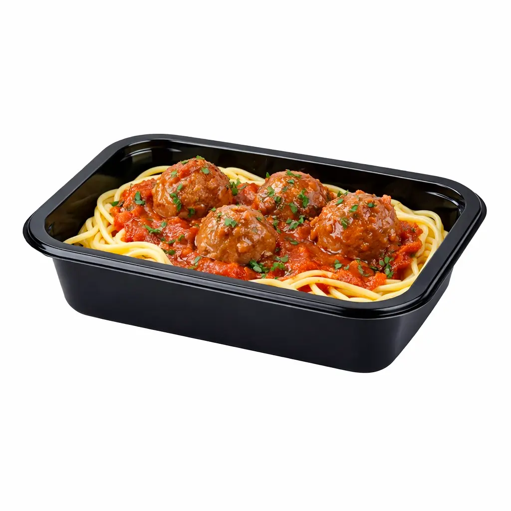 Microbakke, 500 ml, 17,1x12,7x3,5cm, sort, CPET, 1-rums.webp