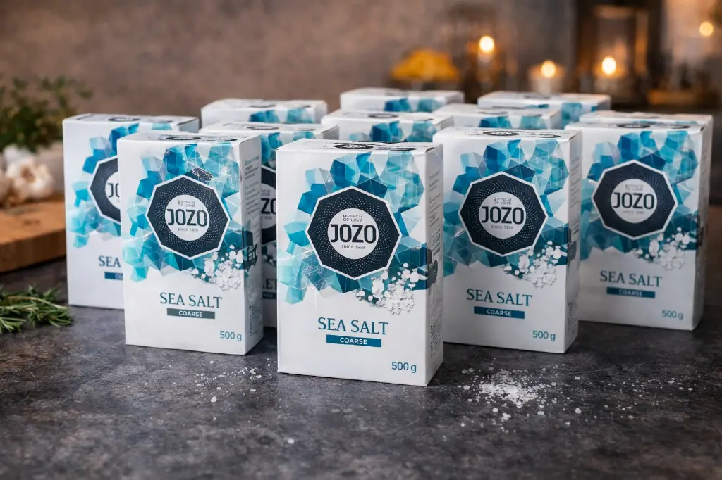 Groft havsalt, 500g karton, JOZO.webp