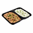 Madbakke 2-rum, 2227-2L, 330440ml, 22.7x17.8x3cm, CPET, Sort.webp