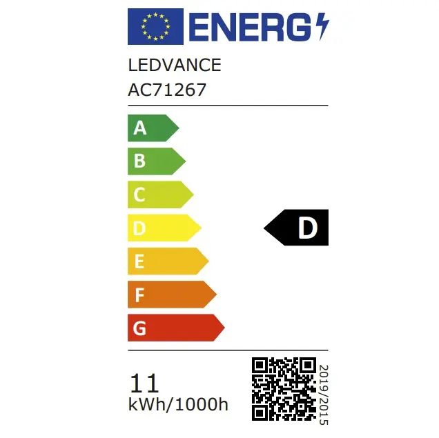 LED lysrør - T5 PFM AC HO 849mm, G13, 1500lm - energimærkning