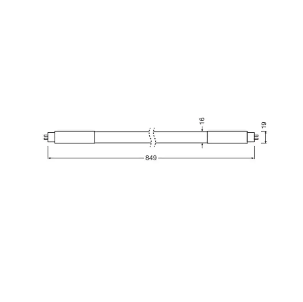 LED lysrør - T5 PFM AC HO 849mm.webp