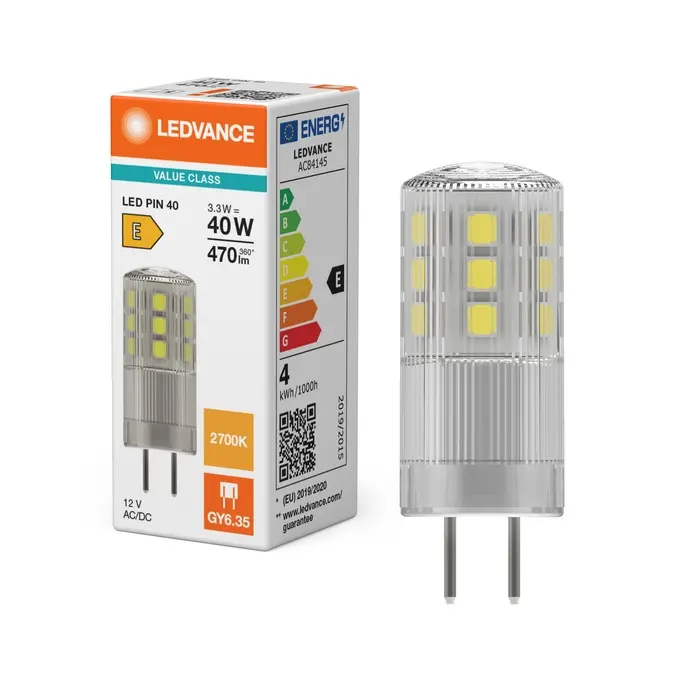 LED PIN 40 320° P 3.3W 827 Clear GY6.35.webp
