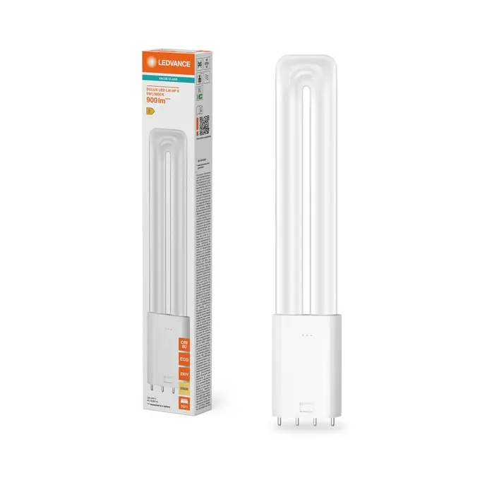 DULUX LED L18 HF & AC MAINS VALUE 8W 830 2G11.webp