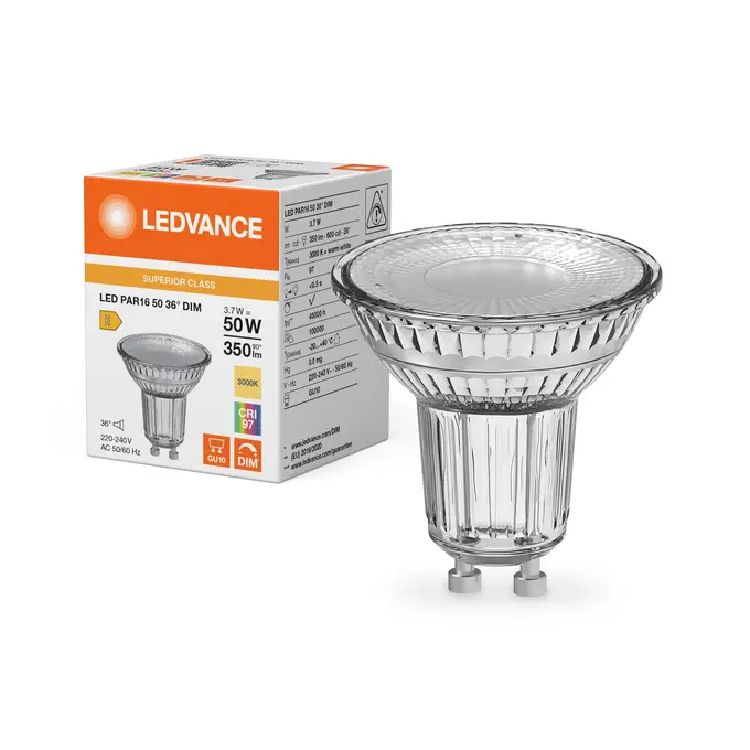 LED PAR16 50 36° DIM S 3.7W 930 GU10.webp