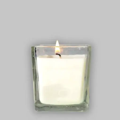 Fyrfadslys i glas, 40t, sojavoks, PJ Nordic.webp