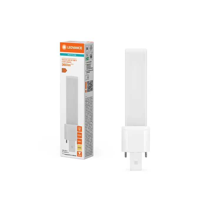 DULUX LED S7 EM & AC MAINS VALUE 3.5W 830 G23.webp