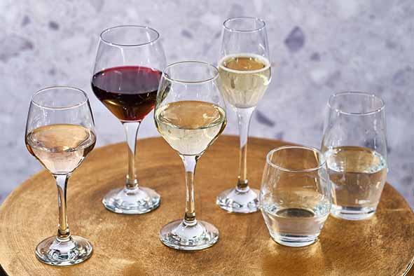 Hvidvinsglas, 360ml, glas, COSY MOMENTS, (6 stk.)