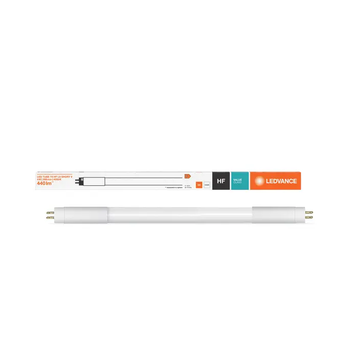 LED lysrør - T5 Value short 288mm, G5, 440lm, 4000K, 4W.webp