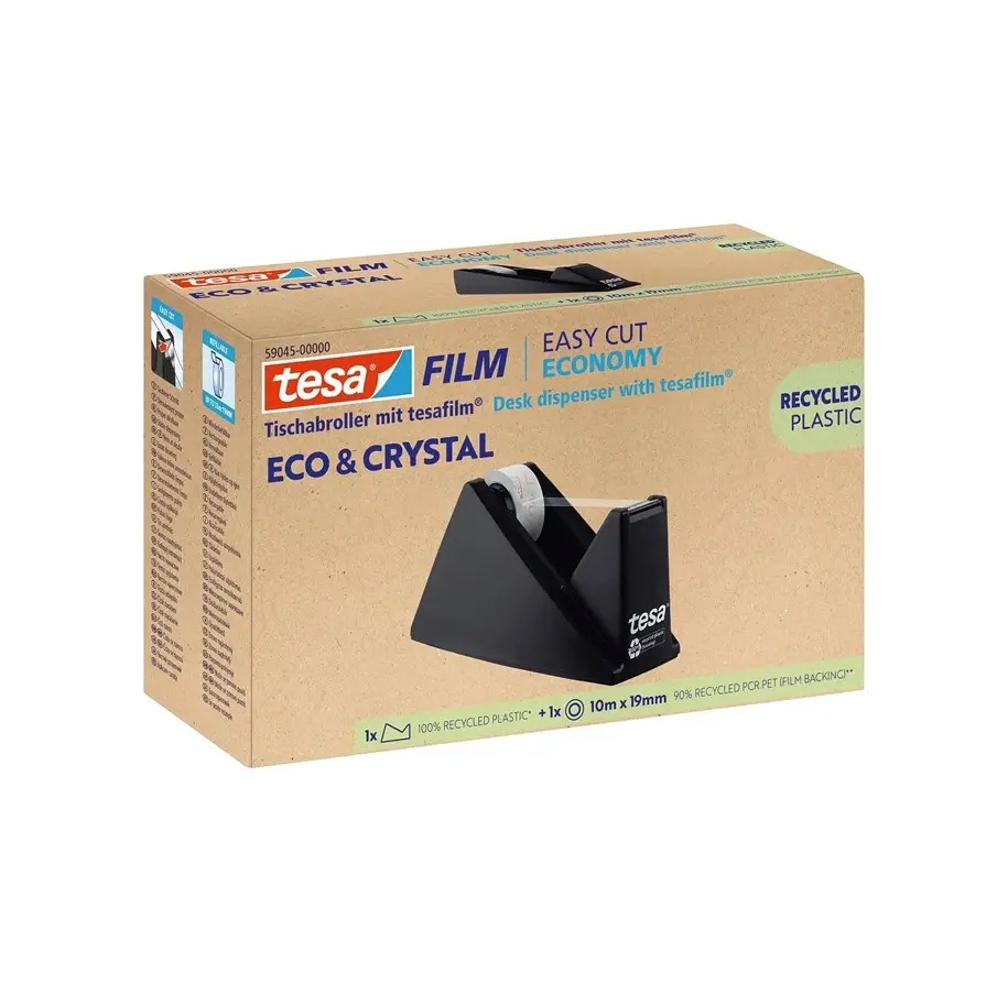 tesa Eco & Crystal Easy Cut Economy Desk Dispenser.webp