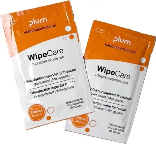 Plum WipeCare Hånddesinfektion 85%.webp