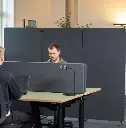 Skærmvæg til kontor, lyddæmpende, ECO Soft.webp