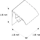 Toiletrulleholder, Brabantia 414565.webp