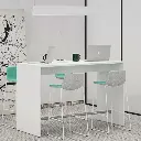 Højbord, Nuuk, 70x160x105h cm, antracit eller hvid, (1 stk.).webp
