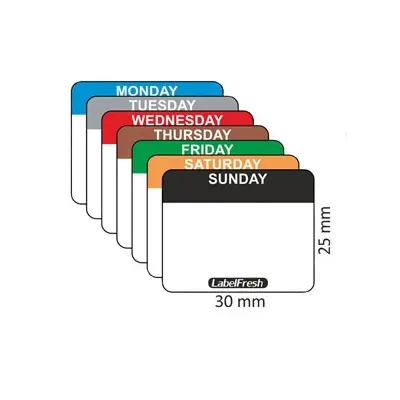 HACCP labels - Ugedag - Labelfresh.webp