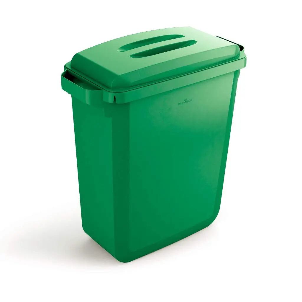 Affaldsspand DURABIN® 60L rektangulær grøn.webp