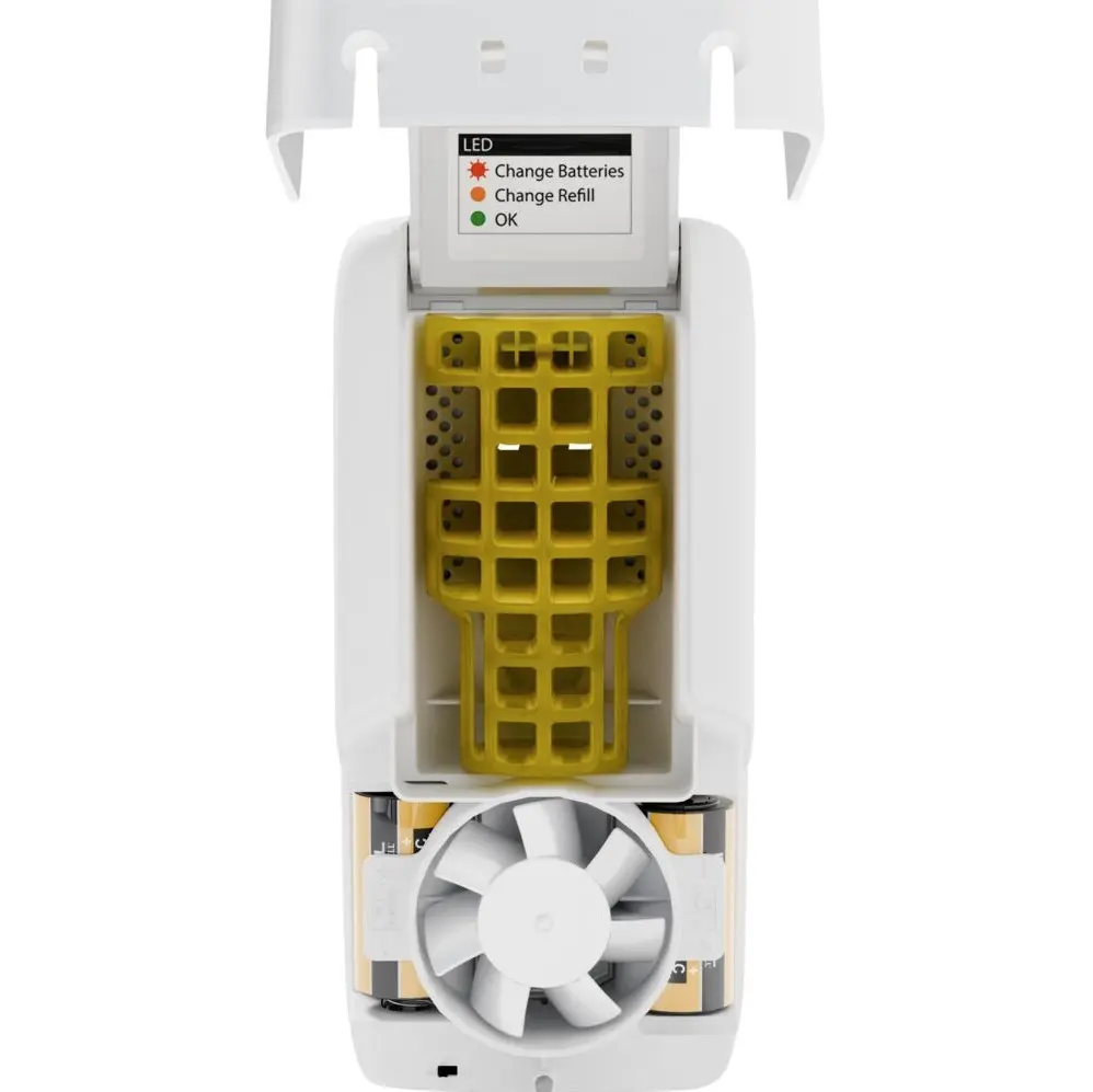 Vectair duftfispenser V-Air flow hvid.webp