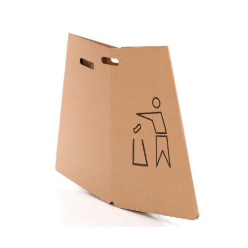 Affaldsstativ, DropBucket, med bund, Pap, til 100 liter sæk, (5 stk.)