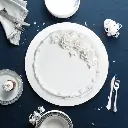 Kagepap, Ø18 cm, Hvid.webp